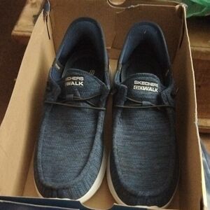 Skechers Blue Sneakers Slip-On Comfort